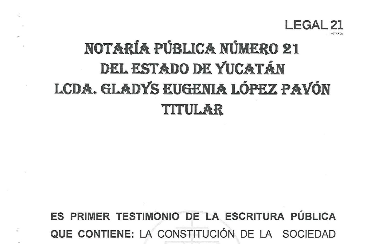 Acta constitutiva